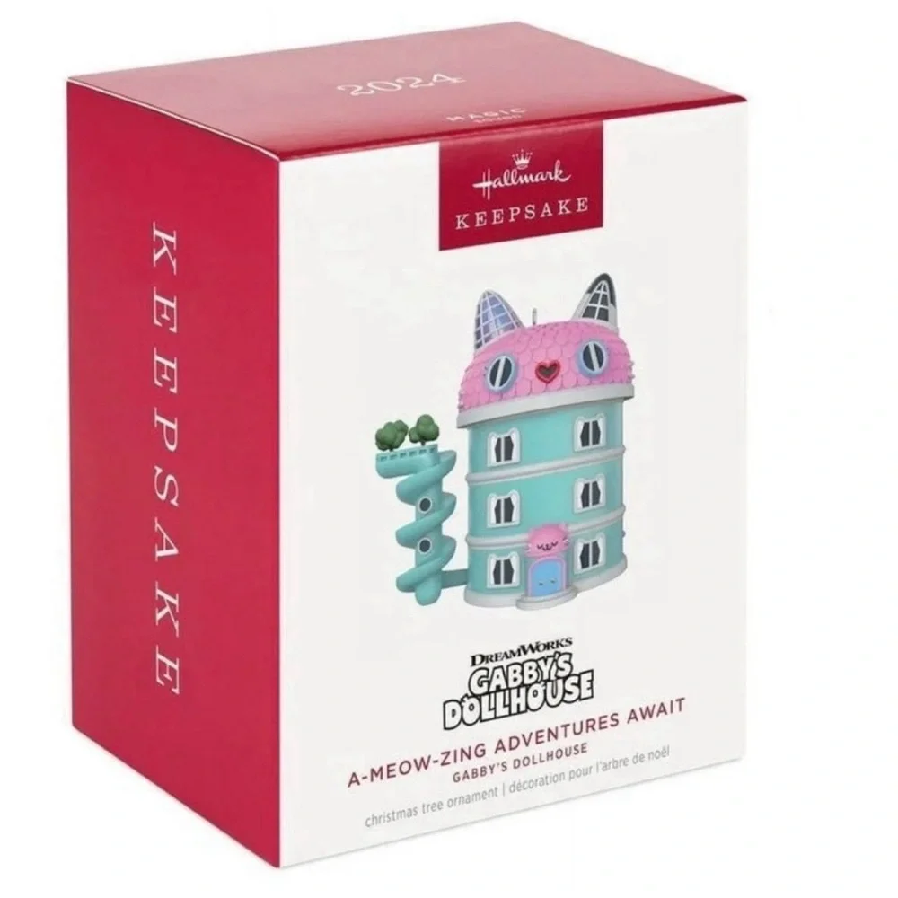 Hallmark Keepsake A-Meow-Zing Adventures Gabby's Dollhouse Musical Ornament 2024